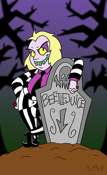 Beetlejuice cartoon, Animated series, Whimsical , Comedic adventures HD phone wallpaper