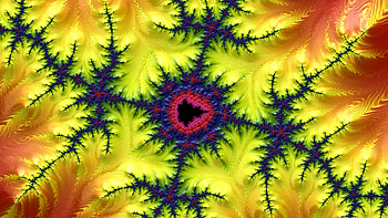 Trippy Psychedelic Fractal, colorful, colors, Abstract, fractal HD wallpaper