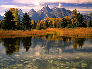 gorgeous landscape scene, gorgeous, beautiful, reflection, effect HD wallpaper