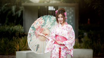 Beautiful Japanese kimono, Top , Backgrounds HD wallpaper
