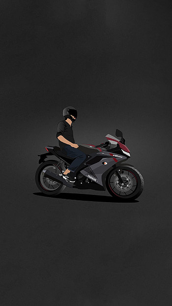 R15 Bike, Yamaha, Sports Bike, Logo HD phone wallpaper