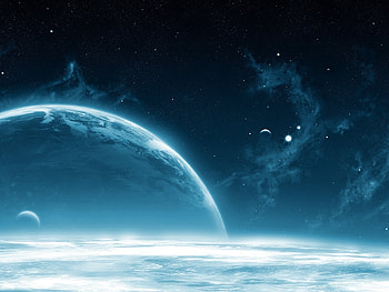 Landscape, Art, Planets, Universe HD wallpaper