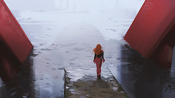 Evangelion Asuka , asuka-langley-soryu, neon-genesis-evangelion, anime-girl, anime, artist, artwork, digital-art, deviantart HD wallpaper