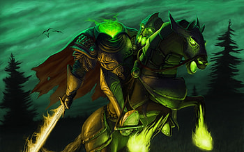 WoW, Headless Horseman HD wallpaper