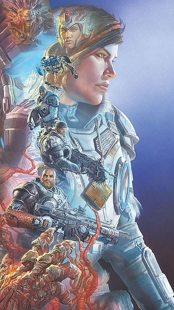 Gears 5 Kait , Stunning visuals, Fearless heroine, Evocative art HD phone wallpaper