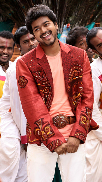Vijay, azhagiya tamizh magan, tamil movie HD phone wallpaper