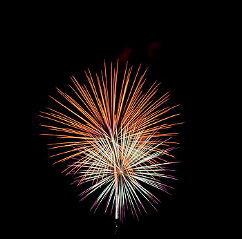 Holidays, Salute, Sparks, Glow, Handsomely, It's Beautiful HD wallpaper