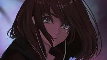 Anime Girl Tear In Eyes , anime-girl, anime, artist, artwork, digital-art HD wallpaper