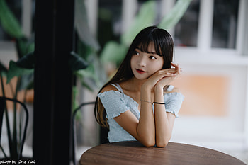 Asian, Woman HD wallpaper