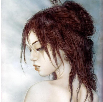 Geisha in heaven, japanese, heaven, geisha, girl HD wallpaper