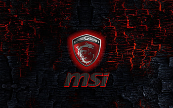 msi, didis, fire, red HD wallpaper