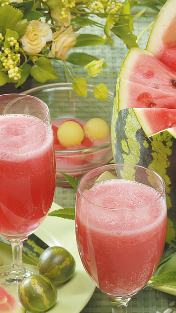 Juice of watermelon, watermelon, friut HD phone wallpaper