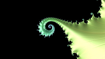 Trippy Psychedelic Fractal, trippy, psychedelic, trance, green, black, Abstract, fractal, abstract green, abstract black HD wallpaper