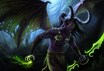 Best Illidan Stormrage , Ryan Mercado's post, Gaming hero, Legendary power HD wallpaper