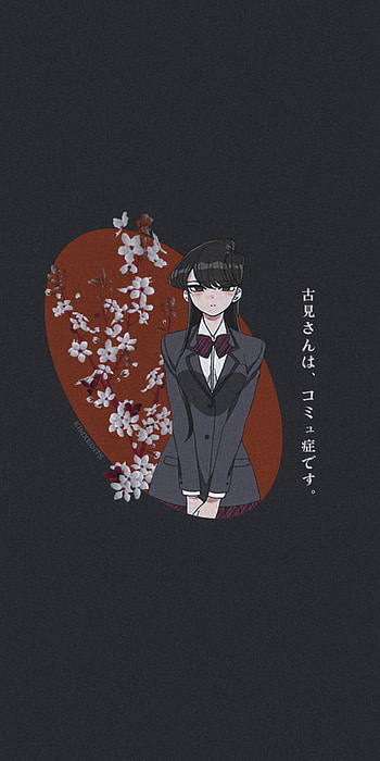 Komi, coat, art HD phone wallpaper
