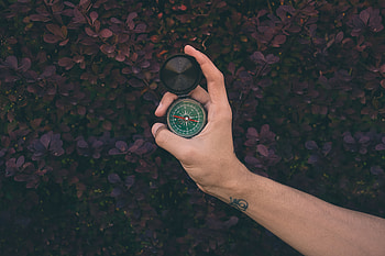 Hand, Miscellanea, Miscellaneous, Map, Compass HD wallpaper