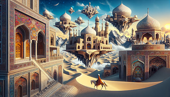 Prince of Persia Fantasy World, Prince Of Persia, fantasy, architecture, desert HD wallpaper