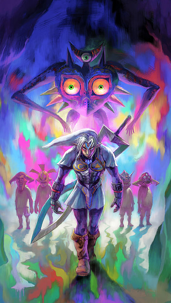 Majora's Mask: Link's Midnight March, Link HD phone wallpaper