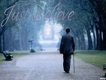 JUST Believe, magic, happens, nature, human, believe HD wallpaper