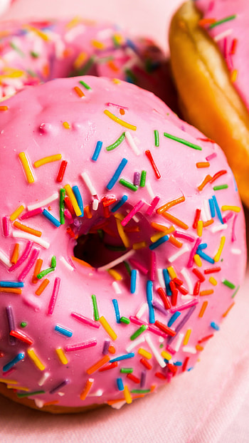 Delicious donut flavors, Mouthwatering treat, Sweet pastry, Tempting dessert HD phone wallpaper