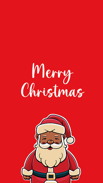 Santa clauss, cartoon, holiday, Christmas HD phone wallpaper