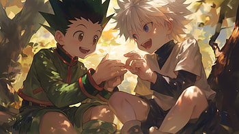 Hunter x Hunter: Gon & Killua's Friendship, Anime, Hunter x Hunter, Gon css, Killua Zoldyck HD wallpaper