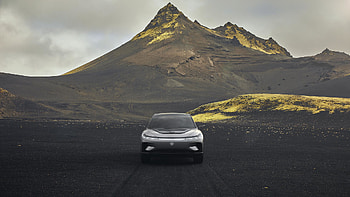 Volcano, Faraday Future HD wallpaper