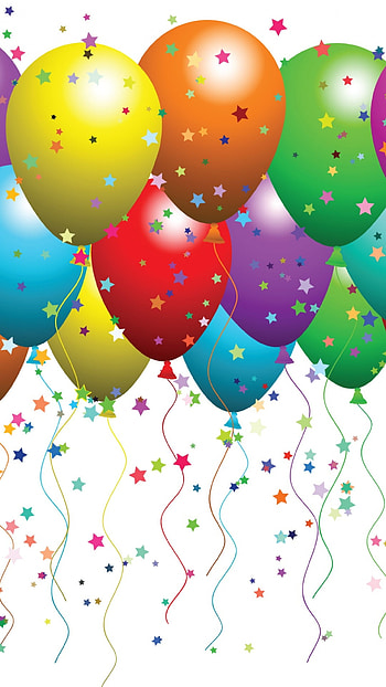 Happy Birtay, Colorful Balloons HD phone wallpaper