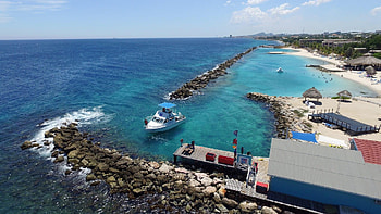 Ocean encounters, Lions Dive & Sunscape Resort, Tauchcenter Padi Adventures, Curacao HD wallpaper