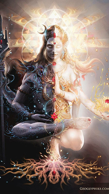 Shiva Shakti HD phone wallpaper