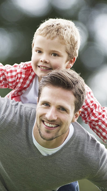 Mom Papa, Father Love Son HD phone wallpaper