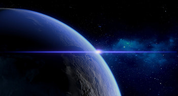 Universe, Flash, Planet, Atmosphere HD wallpaper