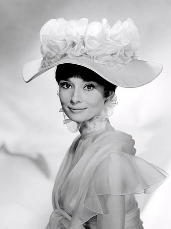 Audrey Hepburn's iconic hat, Fashion inspiration, Unforgettable look, Iconic fashion moment HD phone wallpaper