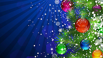 ORNAMENTS, BRANCHES, DESIGN, COLORS, SNOWFLAKES HD wallpaper