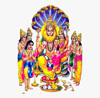 Lakshmi Narasimha Lord Png - Sri Lakshmi Narasimha Swamy , Transparent Clipart HD wallpaper