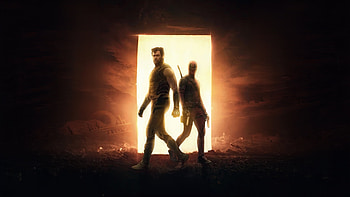 Deadpool And Wolverine Enigma, deadpool-and-wolverine, deadpool-3, wolverine, deadpool, 2024-movies, movies, superheroes, artwork, digital-art HD wallpaper
