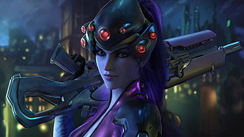 Widowmaker Overwatch Fantasy, widowmaker, overwatch, games, artwork, digital-art, artist, fantasy-girls HD wallpaper