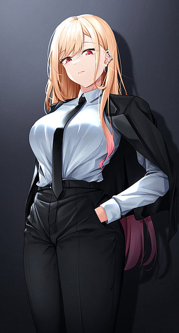 Marin Kitagawa — Sleek | My Dress-Up Darling: Marin Mobile Portrait, Marin Kitagawa, Anime, My Dress-Up Darling HD phone wallpaper