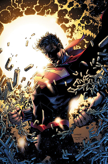 Superman by Jim Lee, Man of Steel, Metropolis protector, Kryptonian hero HD phone wallpaper