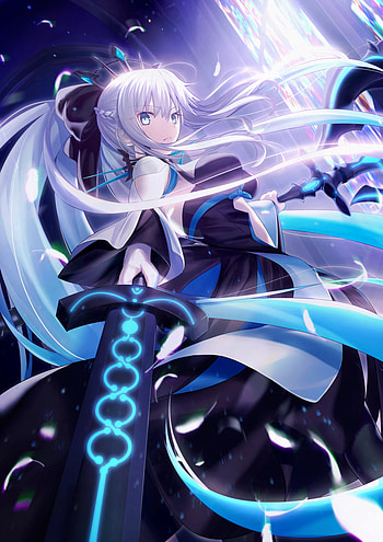 Morgan le Fay, Anime, Black, Fate HD phone wallpaper