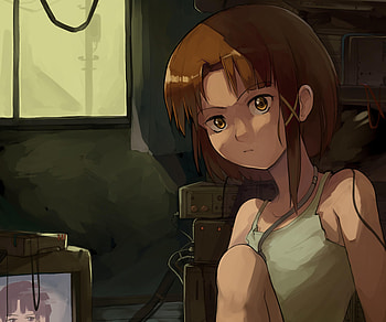 Serial Experiments Lain, Anime, Lain Iwakura HD wallpaper