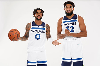 D'Angelo Russell, Karl-Anthony Towns HD wallpaper