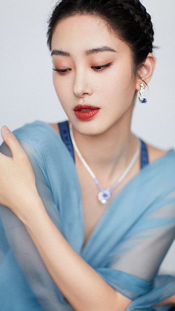 Yang caiyu, korean actress, beauty HD phone wallpaper