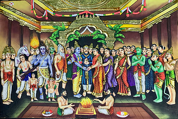 Srinivasa Kalyanam Tanjur 3D. SK FRAMES HD wallpaper