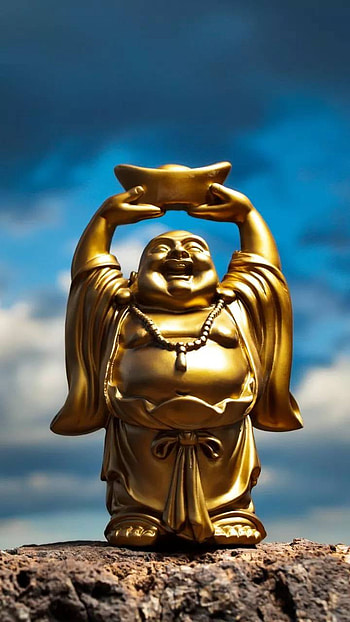 Laughing buddha HD phone wallpaper