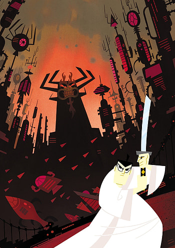 Samurai Jack, Mobile , Samurai theme HD phone wallpaper