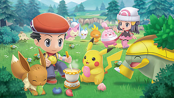 Pokémon Brilliant Diamond and Shining Pearl HD wallpaper