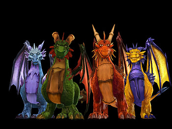 Spyro The Dragon, Video Game HD wallpaper