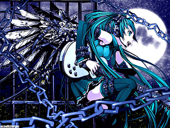 Breaking , miku, anime, hatsune, breaking HD wallpaper