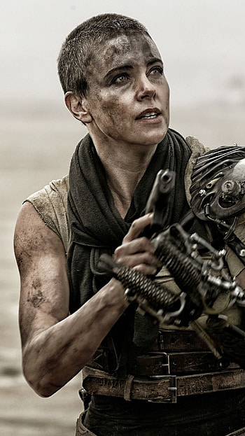 Charlize Theron, madmax fury road, hollywood movie HD phone wallpaper